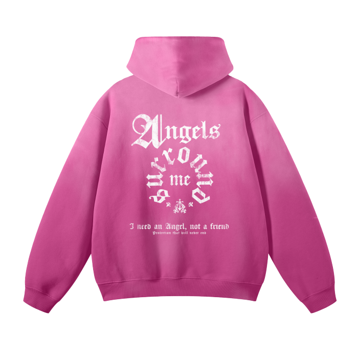 One of 1 Pink Tracksuit Hoodie